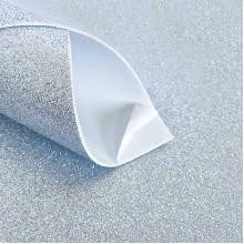 Фоамиран глиттерный НА КЛЕЮ №02 Серебро Фоамиран глиттерный НА КЛЕЮ №02 Серебро