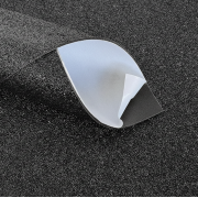 Фоамиран глиттерный НА КЛЕЮ №14 Чёрный