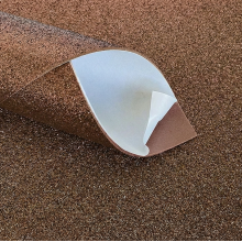 Фоамиран глиттерный НА КЛЕЮ №15 Коричневый Фоамиран глиттерный НА КЛЕЮ №15 Коричневый