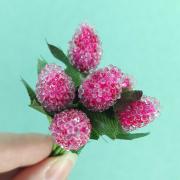 Ягоды МАЛИНЫ малиновый 1.5см (6шт)