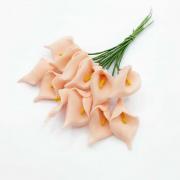 Каллы из фоамирана Персиковый