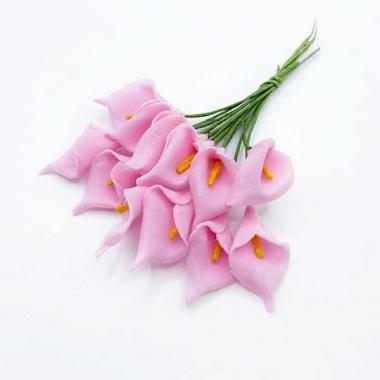 Каллы из фоамирана Светло-розовый