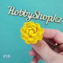 Хризантема из фоамирана №18