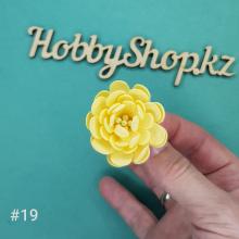 Хризантема из фоамирана №19