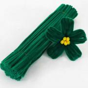 Проволока синельная, тёмно-зелёный