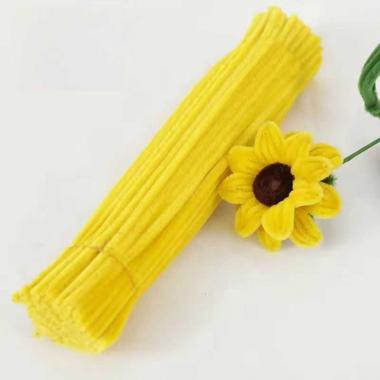 Проволока синельная, жёлтый