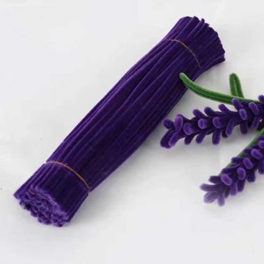 Проволока синельная, фиолетового