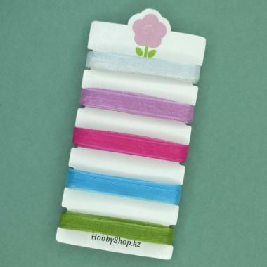 Ленты органза НАБОР №06