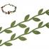 Лента декоративная "Листья лианы"
