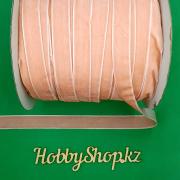 Лента бархатная 2см Персиковый
