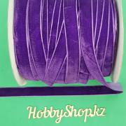 Лента бархатная 2см Фиолетовый