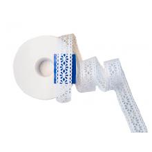 Лента перфорация 2см Ромашка, белый