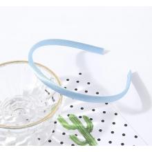 Ободок атлас 1см, №07 Голубой