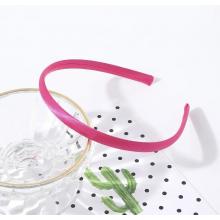 Ободок атлас 1см, №05 Малиновый