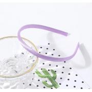 Ободок атлас 1см, №04 Сиреневый