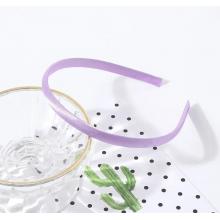 Ободок атлас 1см, №04 Сиреневый