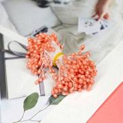 Тычинки Капля 3мм №06 Оранжевый (50шт)