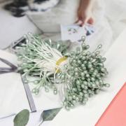 Тычинки Капля 3мм №31 Фисташковый (50шт)