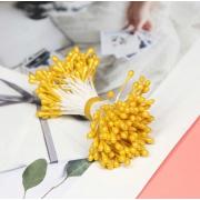 Тычинки Капля 3мм №05 Тёмно-жёлтые (50шт)