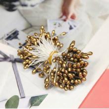 Тычинки Капля 3мм №36 Золото (50шт)