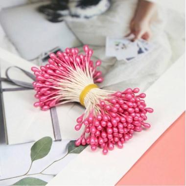 Тычинки Капля 3мм №11 Лососевый (50шт)