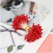 Тычинки Капля 3мм №12 Красный (50шт)