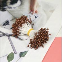 Тычинки Капля 3мм №25 Коричневый (50шт)