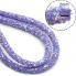 Шнур силиконовый с БЛЕСКОМ 6мм Сиреневый