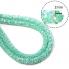 Шнур силиконовый с БЛЕСКОМ 6мм Мятный
