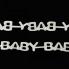 Лента декоративная надпись "Baby"